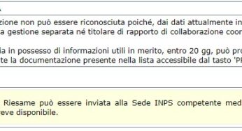 Bonus 600 euro respinto: non risulta essere iscritto alle gestione separara INPS (truffa di stato?)