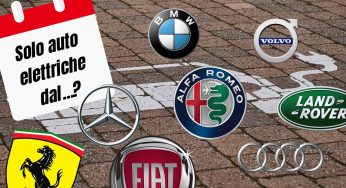 Solo auto elettriche dal 2035. Il primo calendario completo marchio per marchio!