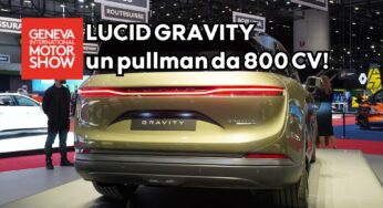 Il SUV Lucid Gravity sbarca in Europa: un pullman 7 posti