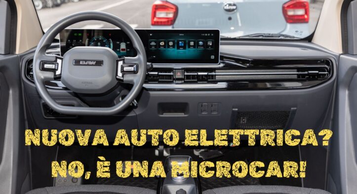 Nuova BAW1 sbarca in Italia: alla prova in anteprima della minicar presentata ad Eicma.
